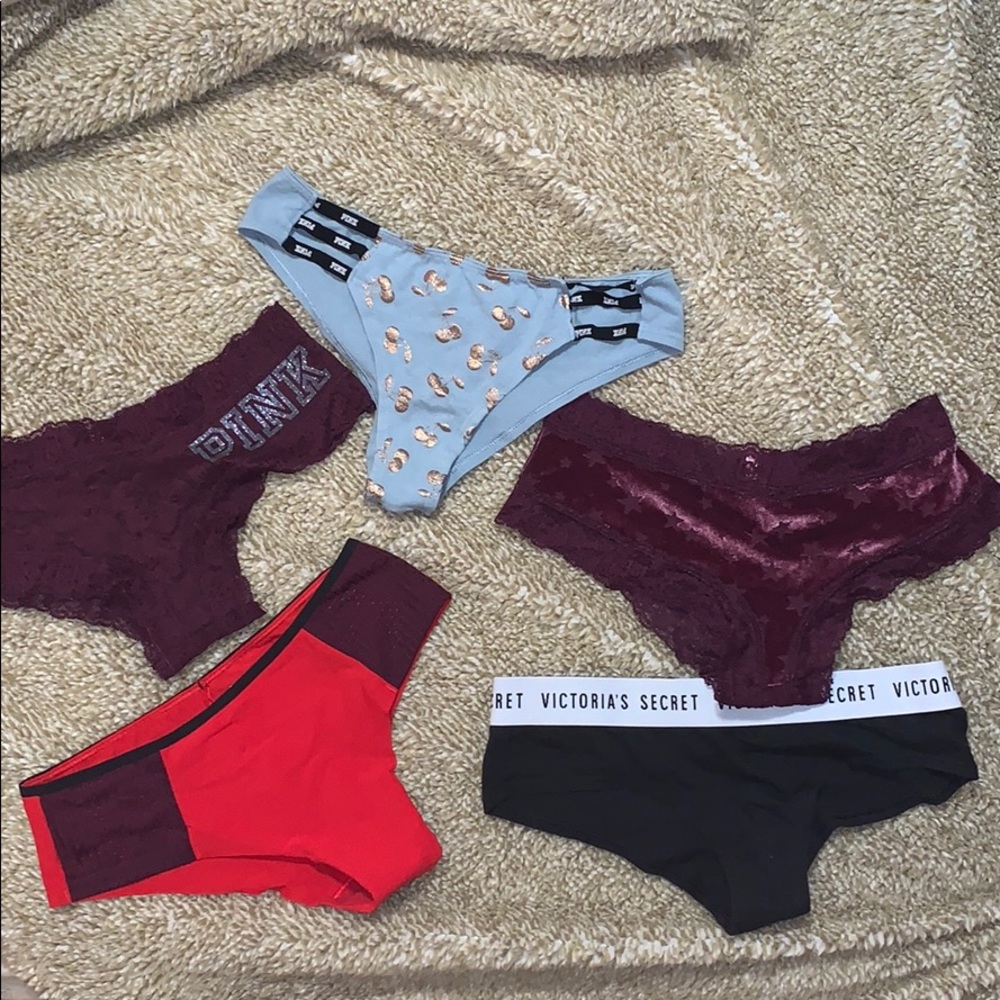 Victoria’s Secret and PINK Panties 5 Set